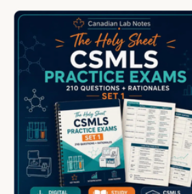 CSMLS Practice Exam Set 1