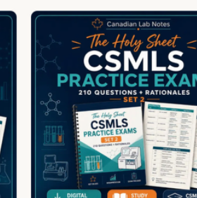 CSMLS Practice Exam Set 2