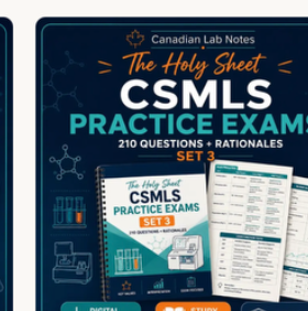 CSMLS Practice Exam Set 3