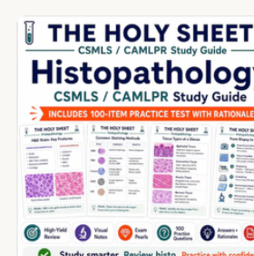 Histopathology Holy Sheet cover