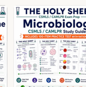 Microbiology Holy Sheet cover