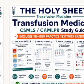 Transfusion Medicine Holy Sheet cover